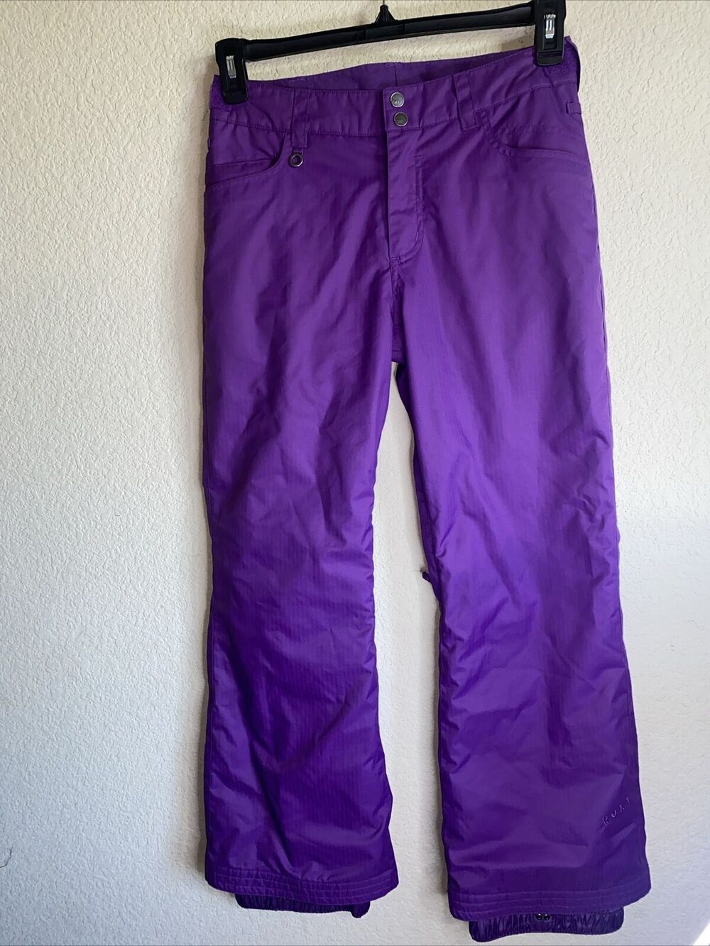Roxy Snow board pants Diversion Pando Refitters Girls XL 16 Ski 10k purple